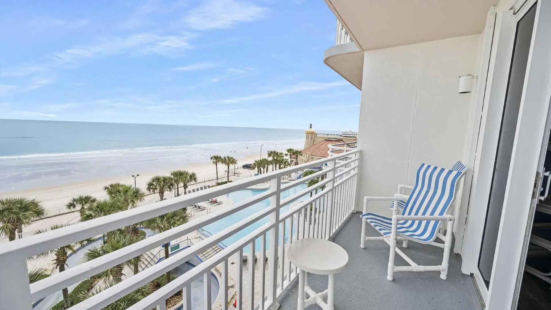 Luxury 6Th Floor 2 Bedroom Condo Direct Oceanfront Wyndham Ocean Walk Resort Daytona Beach | 601